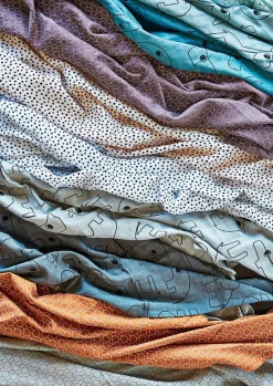 Interiør|DoneByDeer Done By Deer Contour Stofble, Blå Blå/Sort