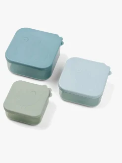 Spisetid|DoneByDeer Done By Deer Deer Friends Snack Boxes 3-pak, Blå Blå