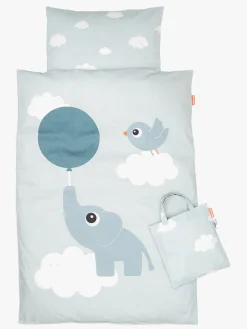 Sengetøj|DoneByDeer Done By Deer Elphee Sengesæt 100 x 140, Blå