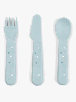 DoneByDeer Spisetid-Done By Deer Foodie Bestik Happy Dots, Blå