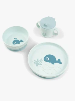 DoneByDeer Spisetid-Done By Deer Foodie Madsæt Wally, Blue