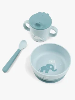 Spisetid|DoneByDeer Done By Deer Foodie Madsæt Elphee, Blue Blå