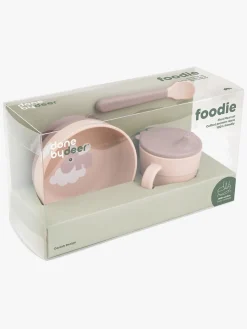 Spisetid|DoneByDeer Done By Deer Foodie Madsæt Happy Clouds, Powder Lyserød