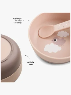 Spisetid|DoneByDeer Done By Deer Foodie Skål Happy Clouds, Pink Lyserød