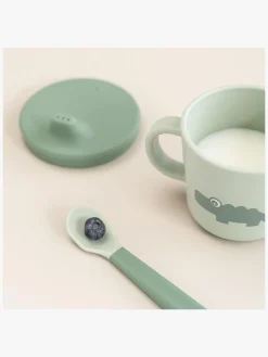 Spisetid|DoneByDeer Done By Deer Foodie Snack- & Tudekop Croco, Green Grøn