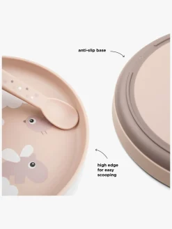 DoneByDeer Spisetid-Done By Deer Foodie Tallerken Happy Clouds, Pink