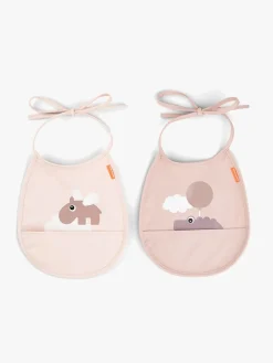 DoneByDeer Spisetid-Done By Deer Happy clouds Tiny pocket Hagesmæk 2-Pak, Powder