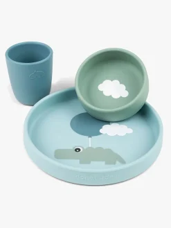 Spisetid|DoneByDeer Done By Deer Happy Clouds Børneservicer, Blå Blå