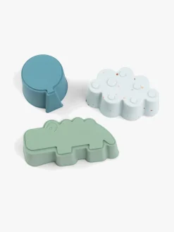 DoneByDeer Spisetid-Done By Deer Happy Clouds Silikoneforme 3-pak, Blue