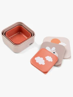 Spisetid|DoneByDeer Done By Deer Happy Clouds Snack Bokser 3-pak, Powder Lyserød