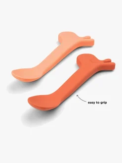 DoneByDeer Spisetid-Done By Deer Lalee Skeer 2-pak, Papaya