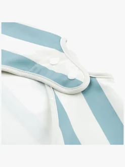 Spisetid|DoneByDeer Done By Deer Langærmet Hagesmæk, Stripes Blue Blå