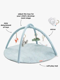 Babylegetøj|DoneByDeer Done By Deer Playground Aktivitetscenter, Blue Blå