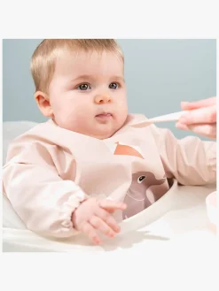 Spisetid|DoneByDeer Done By Deer Playground  Langærmet Hagesmæk, Powder Lyserød