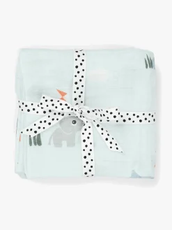 Stofbleer, Nusseklude & Babytæpper|DoneByDeer Done By Deer Playground Tæppe/ Stofble i Musselin 2-pak, Blue Blå