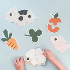 Spil & Puslespil|DoneByDeer Done By Deer Puslesæt Bondegård