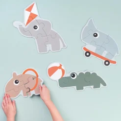 Spil & Puslespil|DoneByDeer Done By Deer Puslesæt Dyr