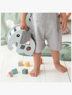 Trælegetøj|DoneByDeer Done By Deer Puttekasse Elphee, Grå