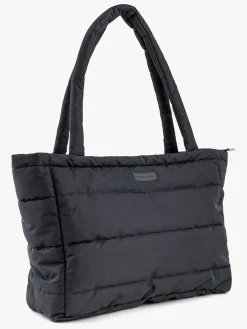 Pusletasker|DoneByDeer Done By Deer Quiltet Tote Pusletaske, Sort