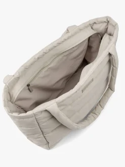 Pusletasker|DoneByDeer Done By Deer Quiltet Tote Pusletaske, Sandfarvet Beige