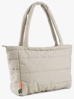 Pusletasker|DoneByDeer Done By Deer Quiltet Tote Pusletaske, Sandfarvet Beige