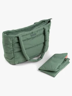 Pusletasker|DoneByDeer Done By Deer Quiltet Tote Pusletaske, Grøn Grøn