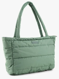 Pusletasker|DoneByDeer Done By Deer Quiltet Tote Pusletaske, Grøn Grøn