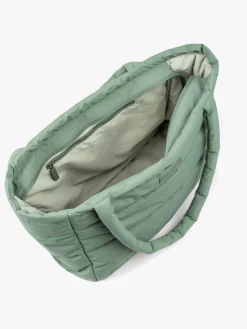 Pusletasker|DoneByDeer Done By Deer Quiltet Tote Pusletaske, Grøn Grøn