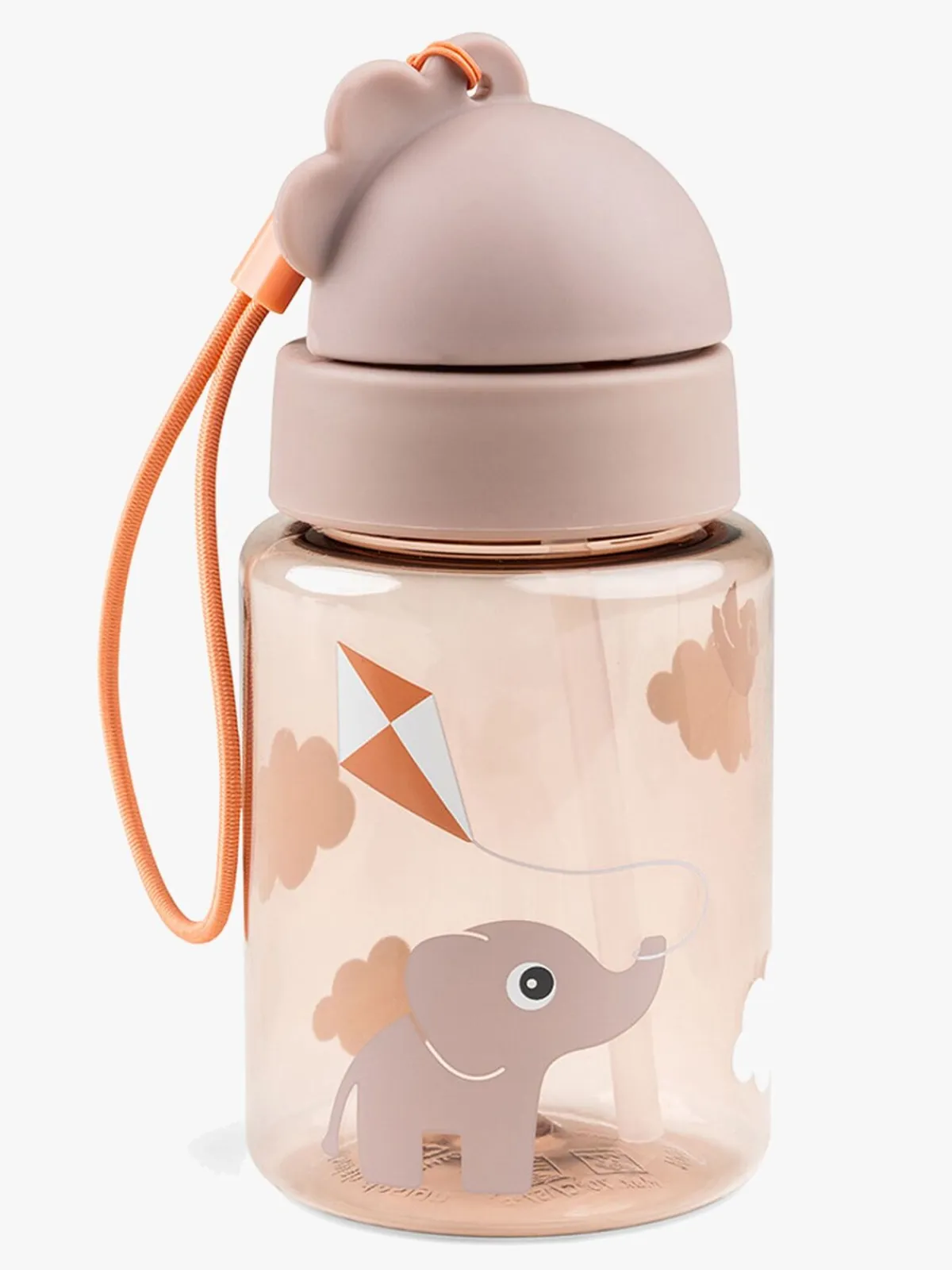 Spisetid|DoneByDeer Done By Deer Snacks- Og Madkasser med Sugerørskop, Powder Lyserød