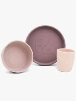 DoneByDeer Spisetid-Done By Deer Stick & Stay Madsæt Deer Friends, Powder