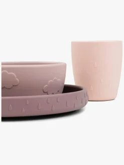 DoneByDeer Spisetid-Done By Deer Stick & Stay Madsæt Deer Friends, Powder