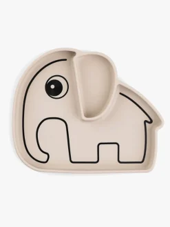 Spisetid|DoneByDeer Done By Deer Stick & Stay Silikonetallerken Elphee, Sand