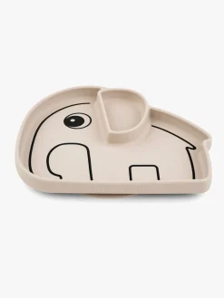 Spisetid|DoneByDeer Done By Deer Stick & Stay Silikonetallerken Elphee, Sand