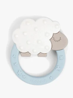 Babylegetøj|DoneByDeer Done By Deer Teether Bidelegetøj, Blue Blå/Hvid