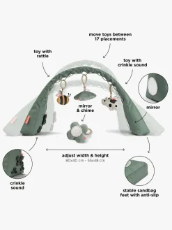 Babylegetøj|DoneByDeer Done By Deer Tiny Farm Aktivitetstæppe, Green