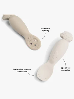 DoneByDeer Spisetid-Done By Deer Tiny Farm Skeer 2-pak, Sand