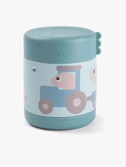 Spisetid|DoneByDeer Done By Deer Tiny Farm Termobeholder, Blue Blå