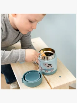 Spisetid|DoneByDeer Done By Deer Tiny Farm Termobeholder, Blue Blå