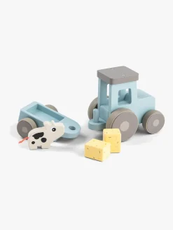 Legetøjsbiler & -Fartøjer|DoneByDeer Done By Deer Traktor, Blå