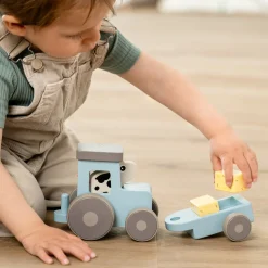 Legetøjsbiler & -Fartøjer|DoneByDeer Done By Deer Traktor, Blå