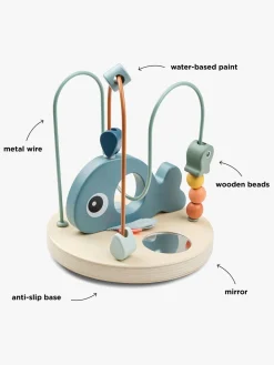 Trælegetøj|DoneByDeer Done By Deer Wally Kuglelabyrint, Blue