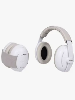 Sikkerhed|Dooky Høreværn Barn 2-i-1, Hvid