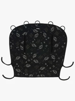 Vogntilbehør|Dooky Universal Solkaleche, Romantic Leaves Black Sort/Flerfarvet