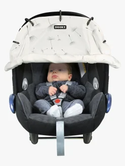 Vogntilbehør|Dooky Universalt Sol- & Regnslag Dandelion, Hvid