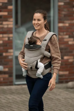 Bæreseler, Strækvikler & Bærestole|Dooky Urban Comfort Bæresele, Grey Sapphire Grå