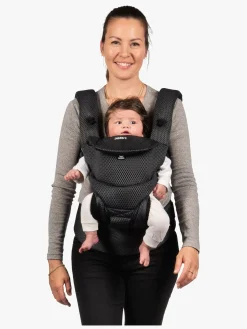 Bæreseler, Strækvikler & Bærestole|Dooky Urban Comfort Bæresele, Black Sort