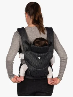 Bæreseler, Strækvikler & Bærestole|Dooky Urban Comfort Bæresele, Black Sort