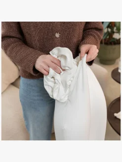 Doomoo Amning- Amme- & Graviditetspude 2-i-1, Quilt Creme Blomma