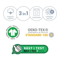 Graviditet|Amning|Doomoo  Amme- & Graviditetspude Buddy Quilt, Sandfarvet Lyserød