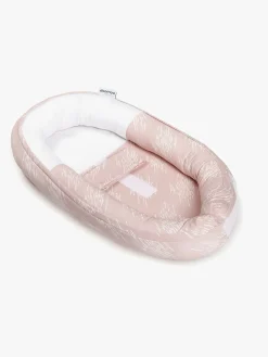 Børnesenge & Tilbehør|Doomoo Babynest Dimlyserød Lyserød/Hvid